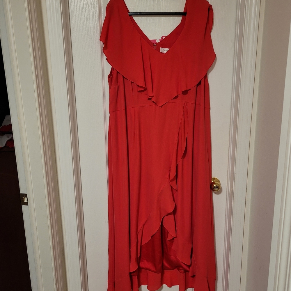 (Sz.28) BARBIE PINK Sleeves Dress